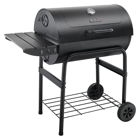 Char Broil American Gourmet 29 1 In Black Barrel Charcoal Grill At