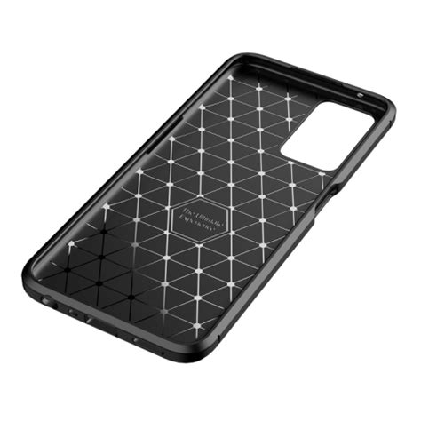 Capinha Realme 9i TPU Fibra De Carbono Preto