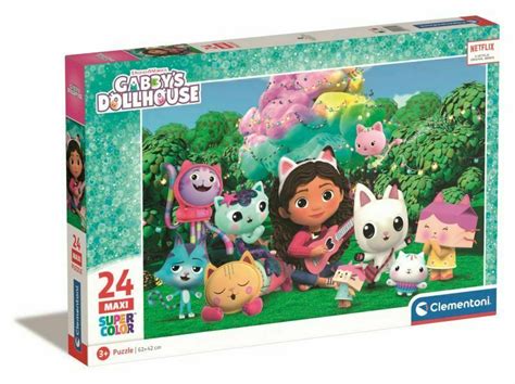 Clementoni Puzzle El Maxi Koci Domek Gabi Gaby S Dollhouse Panda