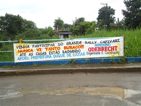 G1 Moradores Protestam Contra Buracos Em Estrada De Duque De Caxias