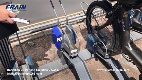 Smart Bike Racks With Intelligent Locks Youtube