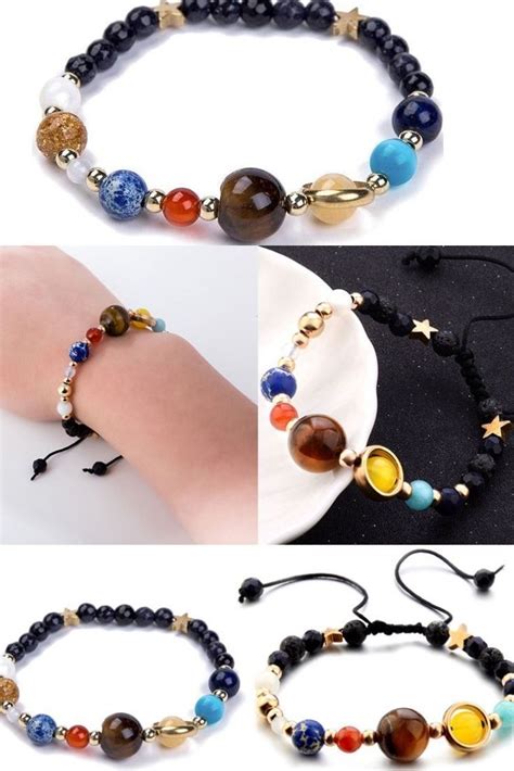 Artisan Crafted Solar System Bracelet Solar System Bracelet