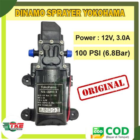 Jual Dinamo Sinleader Pompa Pump Psi Sprayer Elektrik Yokohama