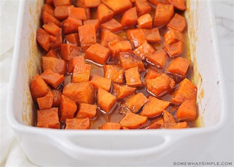 Easy Candied Yams From Somewhat Simple