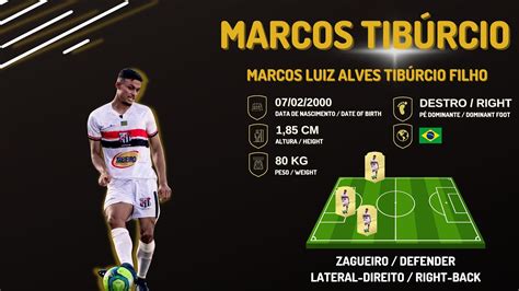 Marcos Tibúrcio Zagueiro Lateral direito Melhores Momentos 2023