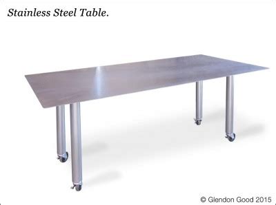 Stainless Steel Table Glendon Good