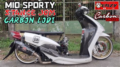 Mio Sporty Stance Jdm Concept NAKA AIR SUSPENSION HARAP LIKOD CARBON