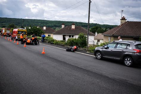 C Te D Or Faits Divers Montbard Un Motard Gri Vement Bless Dans