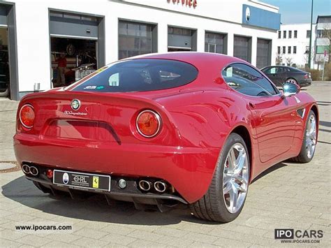 2009 Alfa Romeo 8c Competizione Alfa Red Special Luggage Wheels Car