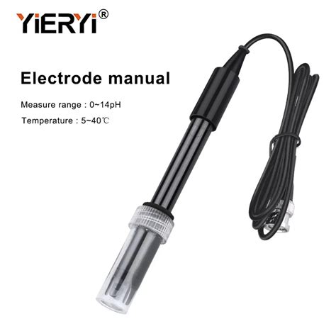 Yieryi Tipo Caneta Eletrodo De Ph Sensor Bnc Conector Sonda Piscina