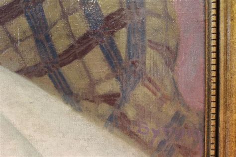 Lot Ruthven Byrum Portrait Of A Nude Woman