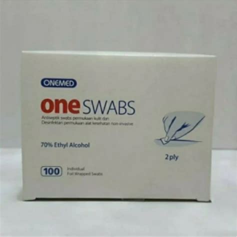 Jual Alkohol Swab Oneswab Onemed Tissue Alkohol Shopee Indonesia