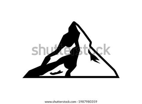 Mountain Silhouette Rocky Mountain Icon Logo Stock Illustration ...