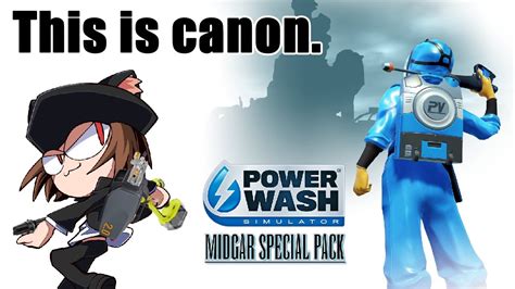 Cleaning Up Shinra HQ In POWERWASH SIMULATOR MIDGAR SPECIAL PACK