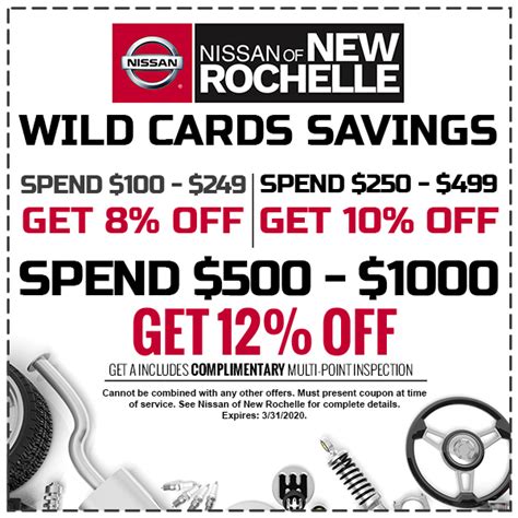 Nissan Service Specials & Coupons - Nissan of New Rochelle