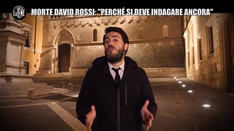 A Le Iene Nuove Testimonianze Sulla Morte Di David Rossi Mediaset