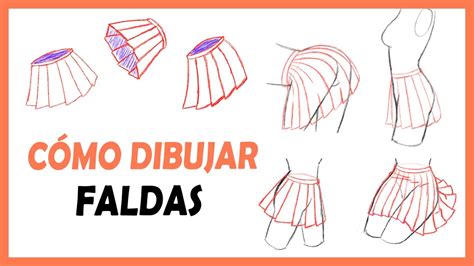 Cómo DIBUJAR FALDAS de anime Timanima