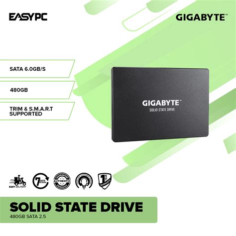 Gigabyte Solid State Drive 480gb Sata 2 5 Easypc