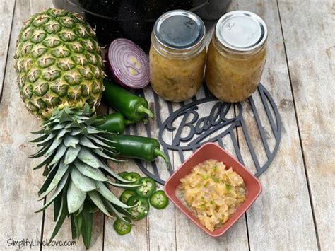 Delicious and Easy Pineapple Jalapeno Relish Canning Recipe for Summer ...