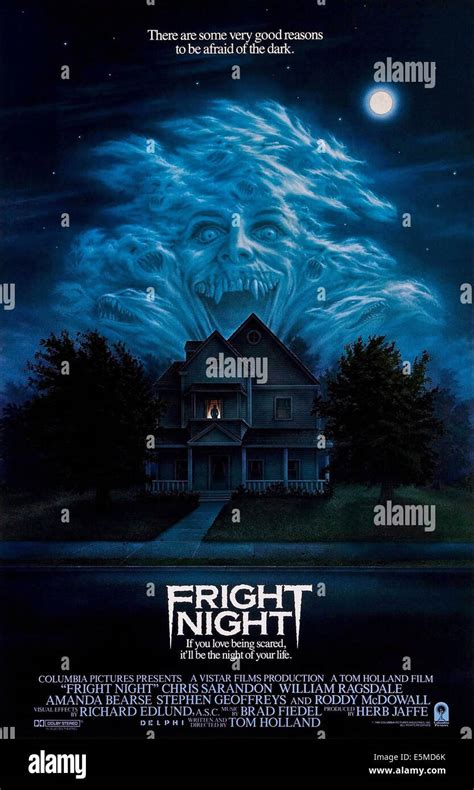 Fright night 1985 poster hi-res stock photography and images - Alamy