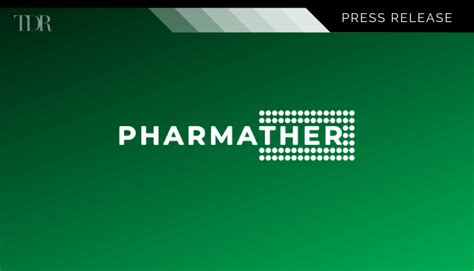 PharmaTher Files FDA Pre IND Meeting Request And Briefing Package For