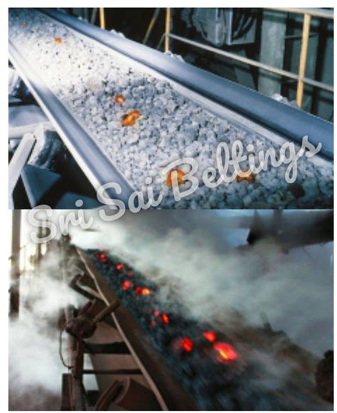 Rubber Heat Resistant Conveyor Belt Belt Width Mm Belt Thickness