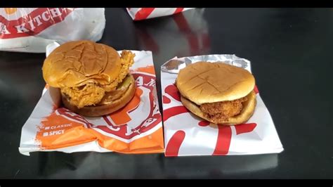 Popeyes Chicken Sandwich Vs Chick Fil A Youtube