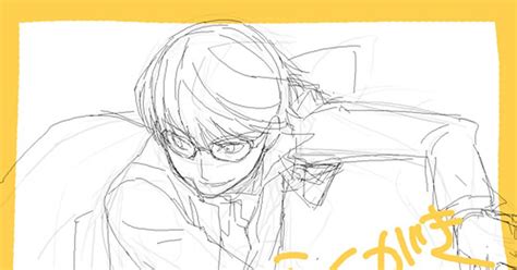 P4 【p4】主直らくがき2 いわつきのマンガ 主直 ペルソナ4 ペルソナ100users入り Pixiv