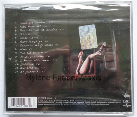 Avant Que L Ombre Cd Cristal Edition Ukraine R F Rentiel