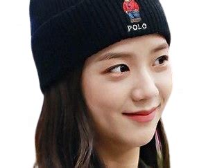 Sticker De Tromperie Sur Jisoo Bonnet Blackpink Regard Sourire Troll Kpop