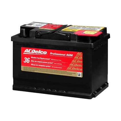 ACDelco® - GMC Sierra 2015 Professional AGM Heavy Duty Battery