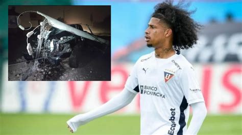 Marco Angulo de Liga de Quito fue operado tras accidente de tránsito