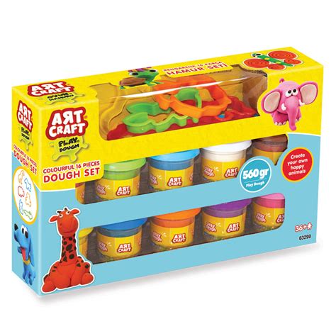 Art Craft Colourful Dough Set Pcs Gr Fen Oyuncak