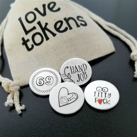 Love Tokens Personalized Custom Love Coin Naughty Coupon Sex Game