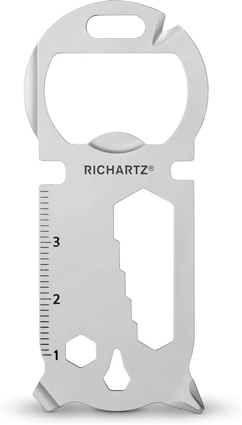 Richartz Key Tool Multitool Schl Sselanh Nger Aus Edelstahl Mit