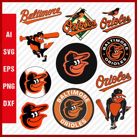Baltimore Orioles Logo Orioles Svg Cut Files Layered Svg Inspire Uplift