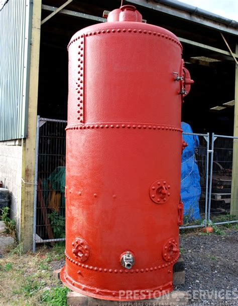 Water Tube Steam Boiler 9 Ft High Preston Services