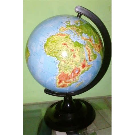 Jual Globe Diameter 25CM Phisical Black Plastik Dan Silver Plastik