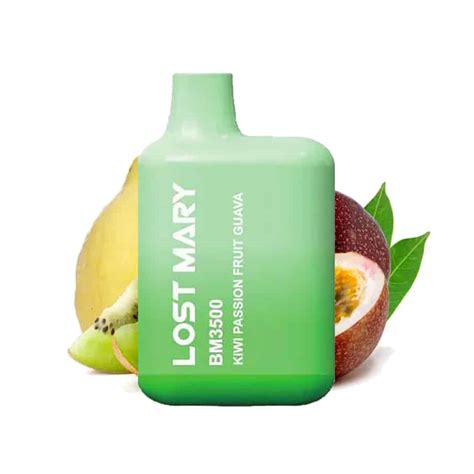 Kiwi PassionFruit Guava Lost Mary Flavors Usa