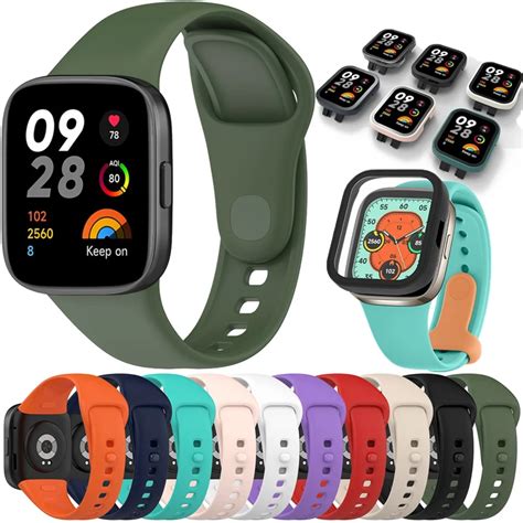 Nova Pulseira De Pulseira De Silicone Para Xiaomi Redmi Watch