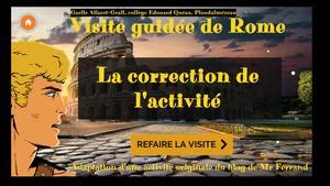 Calam O Correction De L Activit Sur La Visit Guid E De Rome Pdf