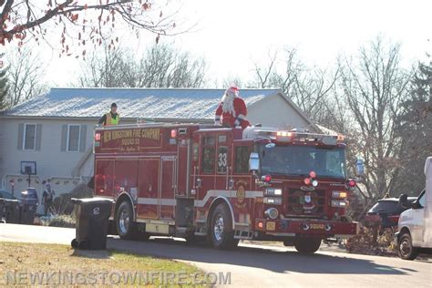 2022 Santa Run Day New Kingstown Fire Company