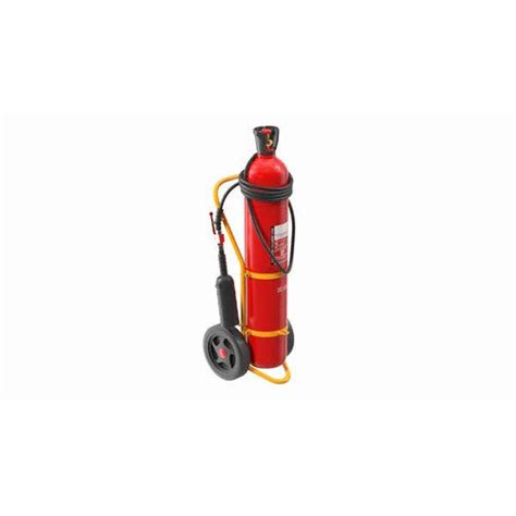 Trolley Mounted Fire Extinguishers Color Red At Best Price In New