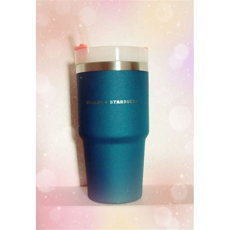 Starbucks ⭐ Stanley สี Blue 20 Oz ของแท้ Shopee Thailand