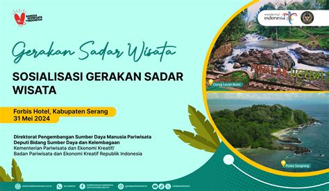 Sosialisasi Gerakan Sadar Wisata Peran Serta Masyarakat Dalam Mendukung