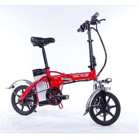 14 Inch Mini Aluminium Electric Bike Folding Single Speed Electric