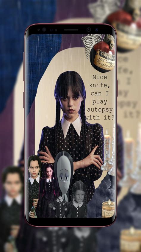 Wednesday Addams Wallpaper Apk برای دانلود اندروید