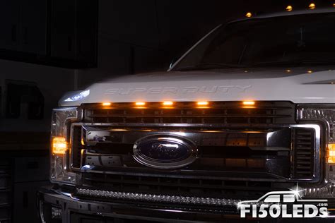 2017 2022 F250 Super Duty Raptor Style Extreme Led Grill Kit