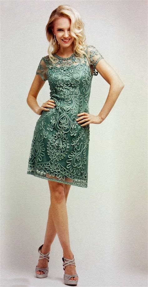 Tea Length Sage Green Mother Of The Bride Dresses Prakbi