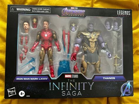 HASBRO MARVEL LEGENDS Endgame Iron Man Mark LXXXV E Thanos EUR 46 72